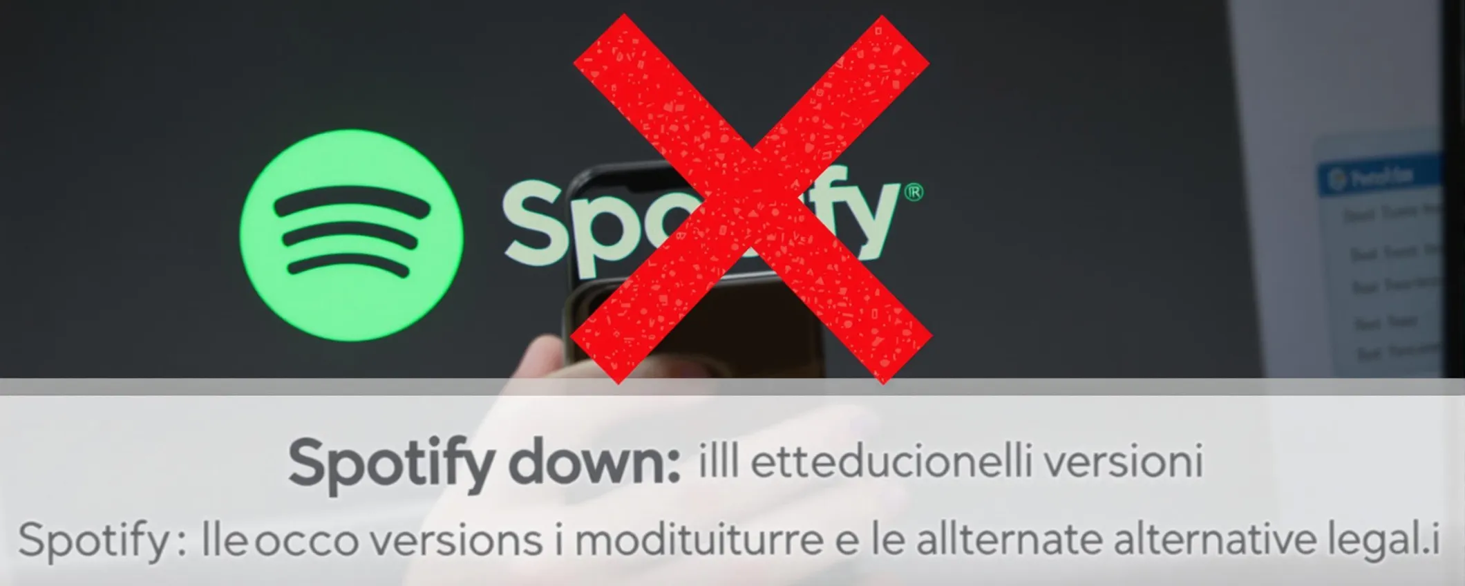 Spotify craccato: il blocco delle versioni modificate e le alternative legali