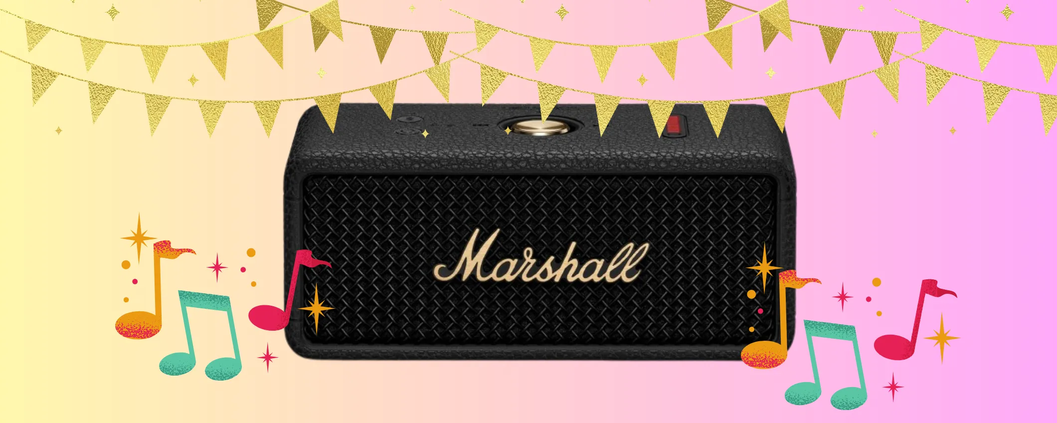 A Capodanno porta la tua musica con l'Altoparlante Marshall in maxi offerta