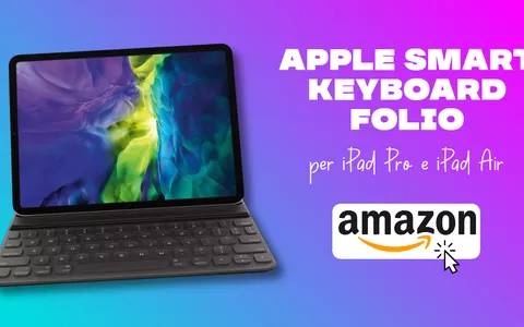 Smart Keyboard Folio per iPad Pro e iPad Air: PREZZO TOP su Amazon