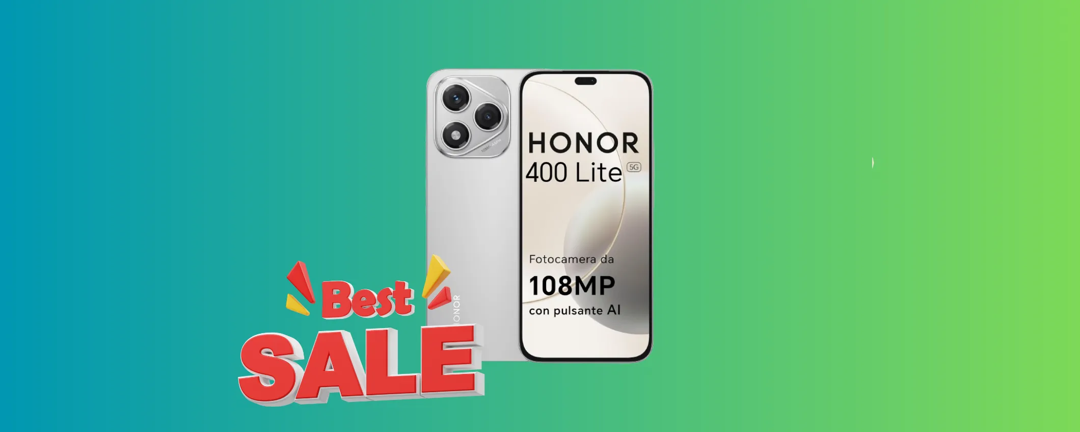 HONOR 400 Lite: lo smartphone del momento in sottocosto su Amazon