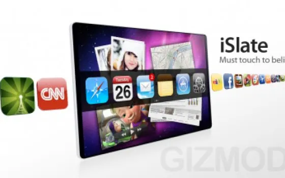 Nuovo interessante mock-up per Apple iSlate