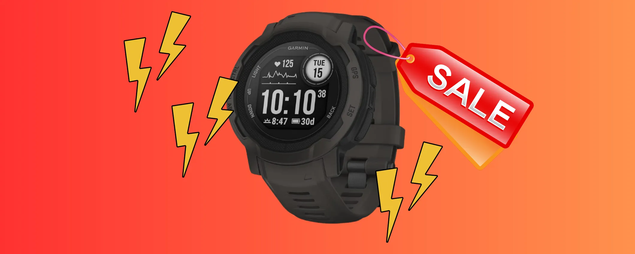 Garmin Instinct 2: lo smartwatch più indistruttibile sul mercato in promo speciale