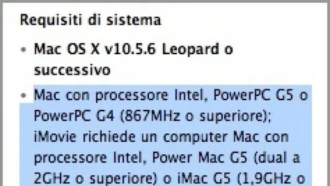 Attenzione alle richieste hardware di iLife '09