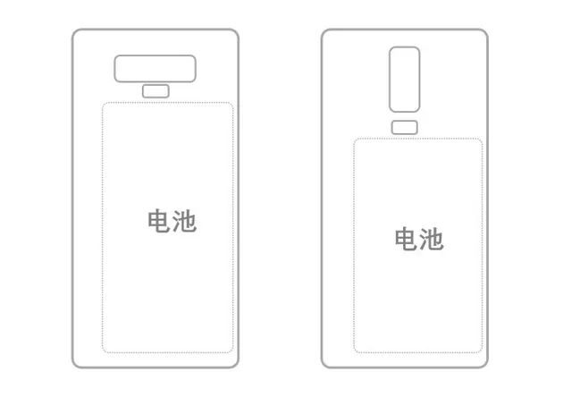 Design del Galaxy Note 9 (sinistra) e del Galaxy S9+ (destra).