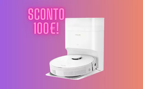 Robot che ASPIRA E LAVA in un attimo a 100 EURO IN MENO su Amazon