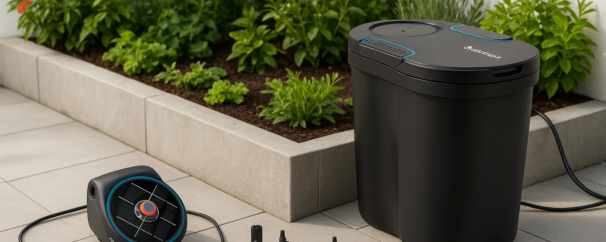 Gardena AquaBloom: l'irrigazione solare per il balcone è in offerta