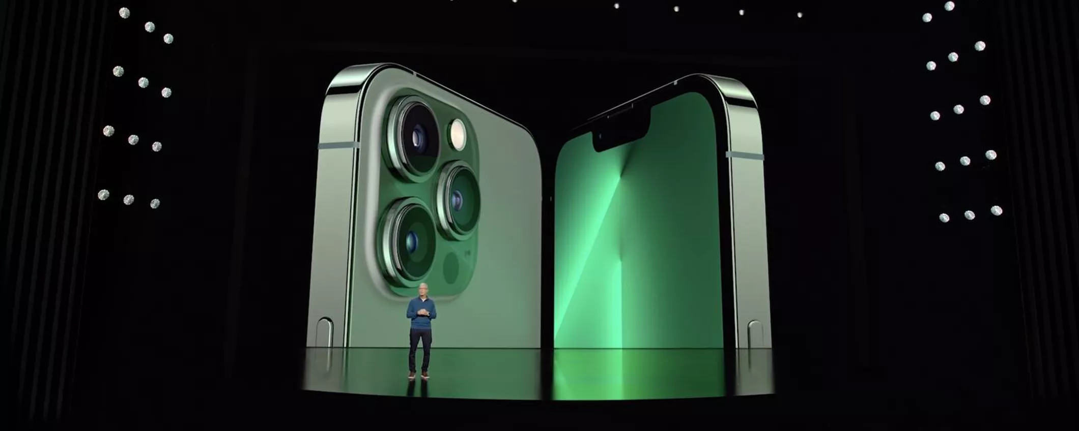 Apple lancia iPhone 13 Verde e Verde Alpino all'evento dell'8 marzo
