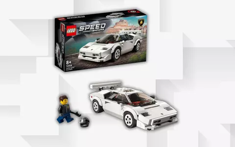 Bastano 22,99€ per comprare il kit LEGO Speed Champions Lamborghini Countach