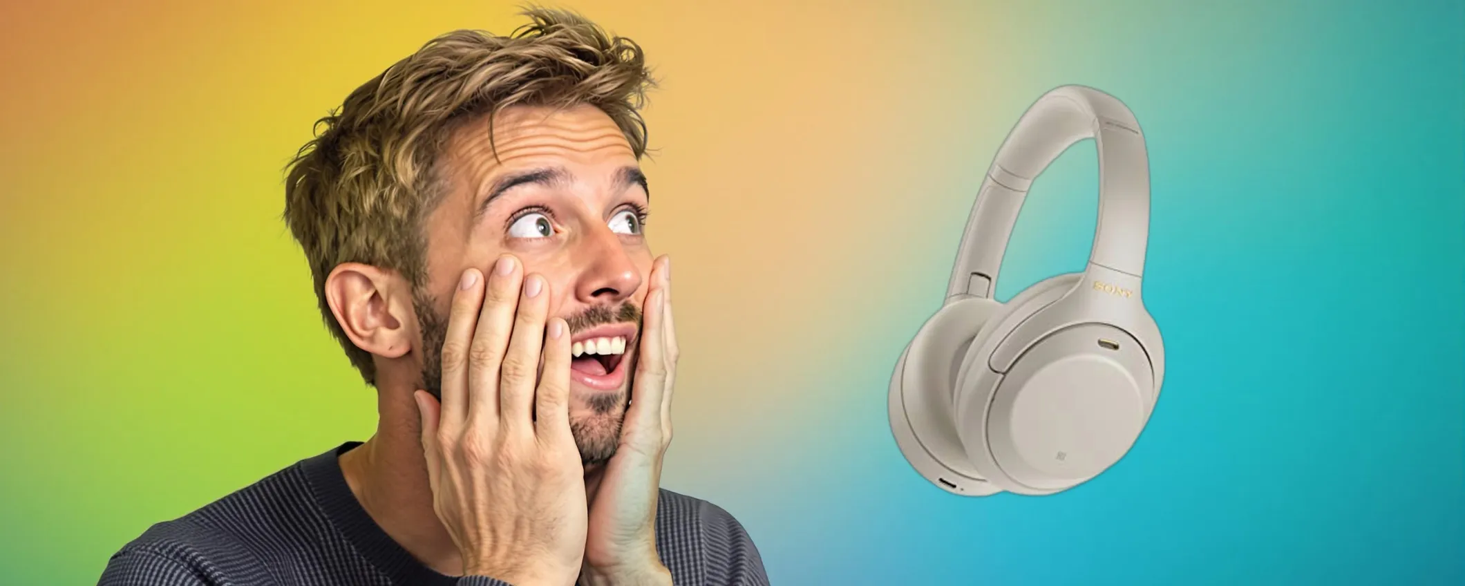 Cuffie over-ear Sony con cancellazione del rumore: un prezzo mini per un audio TOP