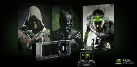 NVIDIA, con le GeForce sino a 3 giochi gratis 
