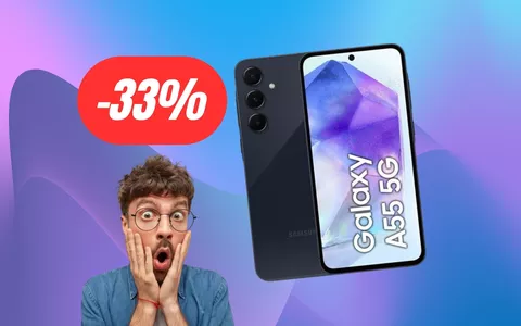 eBay lancia la super promo sul Samsung Galaxy A55: RISPARMIA 163€