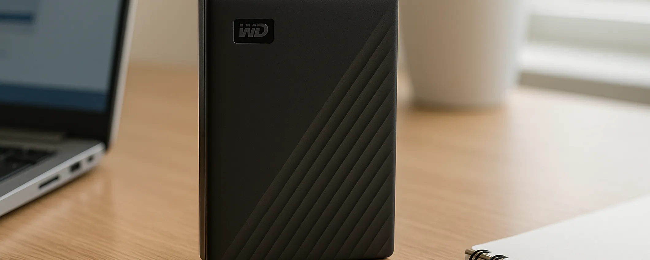 WD My Passport da 2TB: archiviazione sicura e compatta in offerta a 64,90€