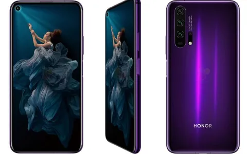 Honor 20, schermo All-View e quattro fotocamere posteriori