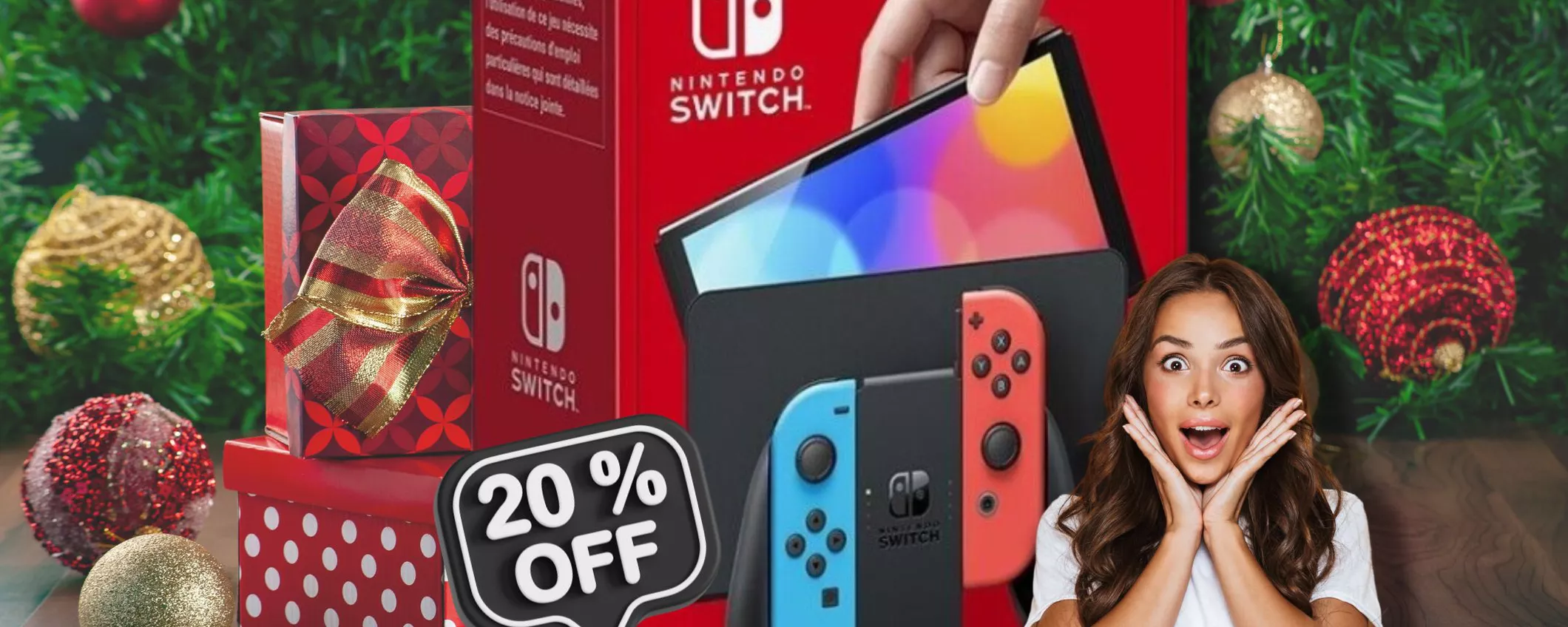 CROLLA il prezzo della NINTENDO SWITCH: è il momento per un bel regalo!