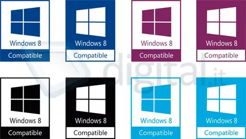 Windows 8, ecco i loghi di compatibilità