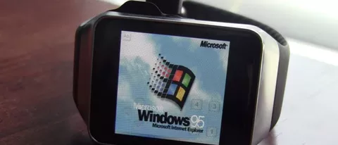 Windows 95 al polso, sugli smartwatch Android Wear