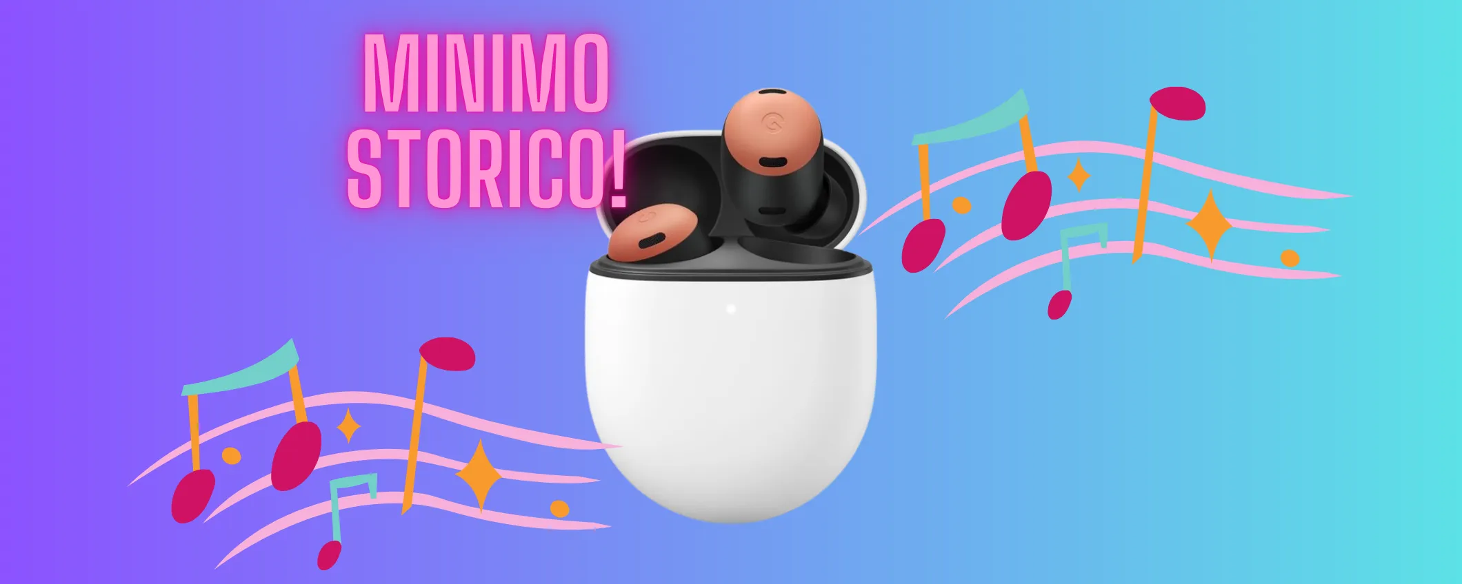 Google Pixel Buds Pro: le più innovative al loro prezzo minimo storico (-58%)
