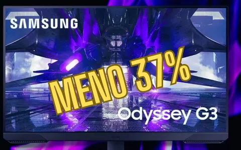 Solo Amazon può: MENO 37 PER CENTO su Samsung Monitor Gaming Odyssey G3!