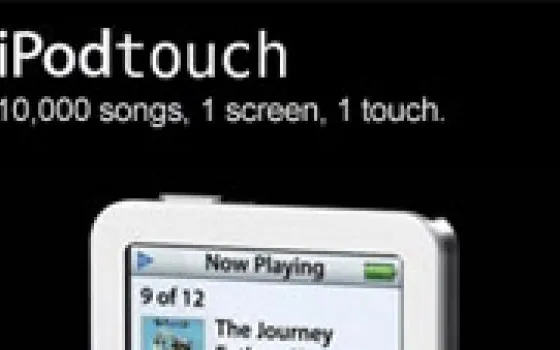 iPod touchscreen: rimandato e da rifare?