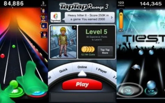 Tap Tap Revenge 3: superati i 2 milioni di download