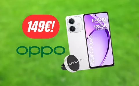 OPPO A40 in offerta lampo su Amazon: lo paghi meno di 150€