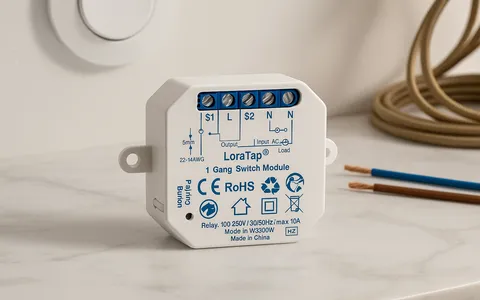 Domotica facile e conveniente: il relè WiFi LoraTap porta la smart home a portata di mano