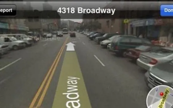 StreetView sul firmware 2.2 di iPhone