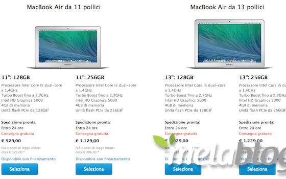 Apple lancia i nuovi MacBook Air