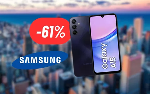 DISINTEGRATO il prezzo del Samsung Galaxy A15 su eBay: sconto attivo del 61%