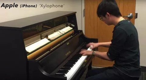 Le suonerie di iPhone diventano un'opera pianistica virtuosa