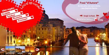 Vodafone: auguri di San Valentino