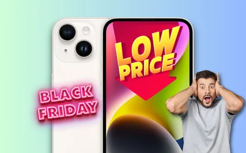 Apple iPhone 14: RIBASSO SHOCK di 165€ per l'ultimo giorno di Black Friday