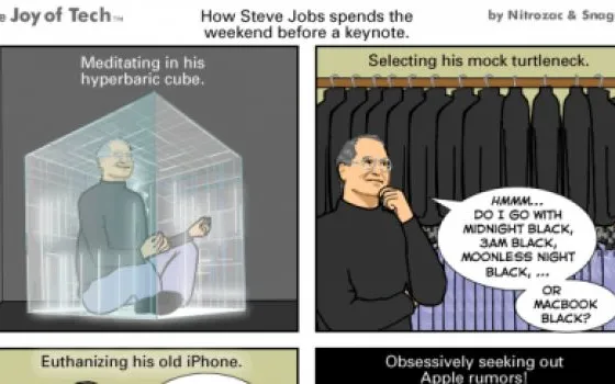 Il week-end di Steve Jobs, prima del WWDC 08