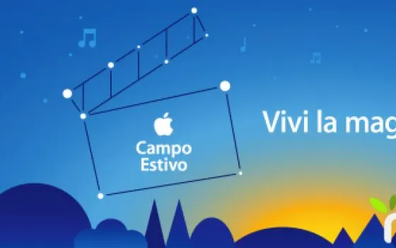 Apple annuncia il cine-campo estivo 2012 per ragazzi