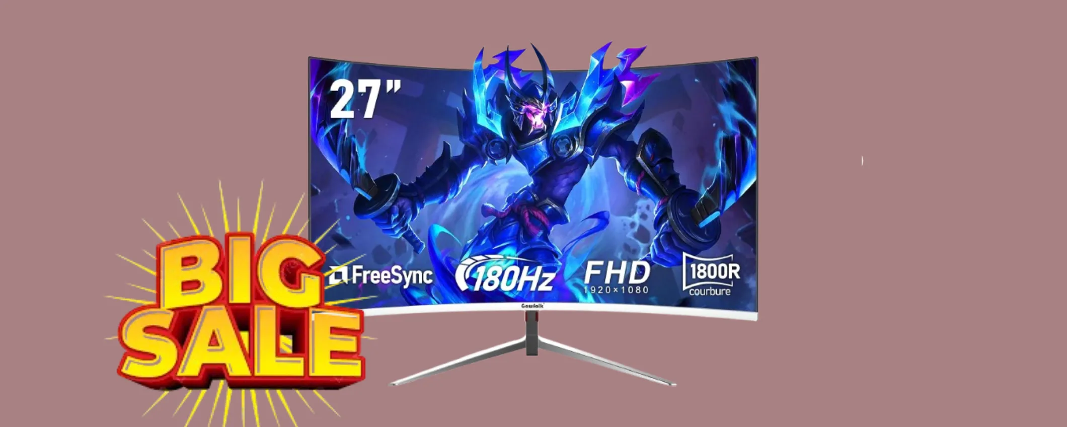 Monitor curvo da 27″ a quasi metà prezzo: oggi su Amazon risparmi 100€