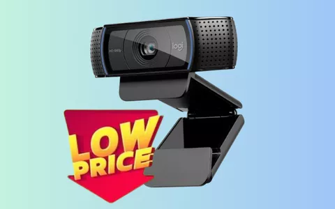 Webcam Logitech con compatibilità universale a quasi metà prezzo (-45%)