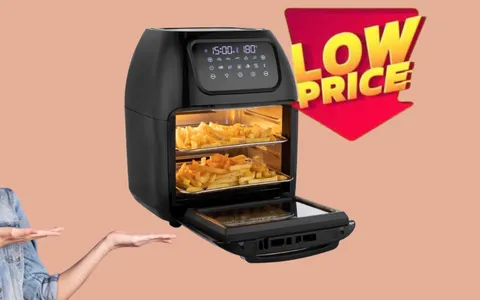 Friggitrice ad aria digitale con modalità forno a meno di 70€: promo esclusiva