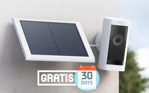 Videocamera a energia solare: PROVALA GRATIS per 30 giorni su Amazon!