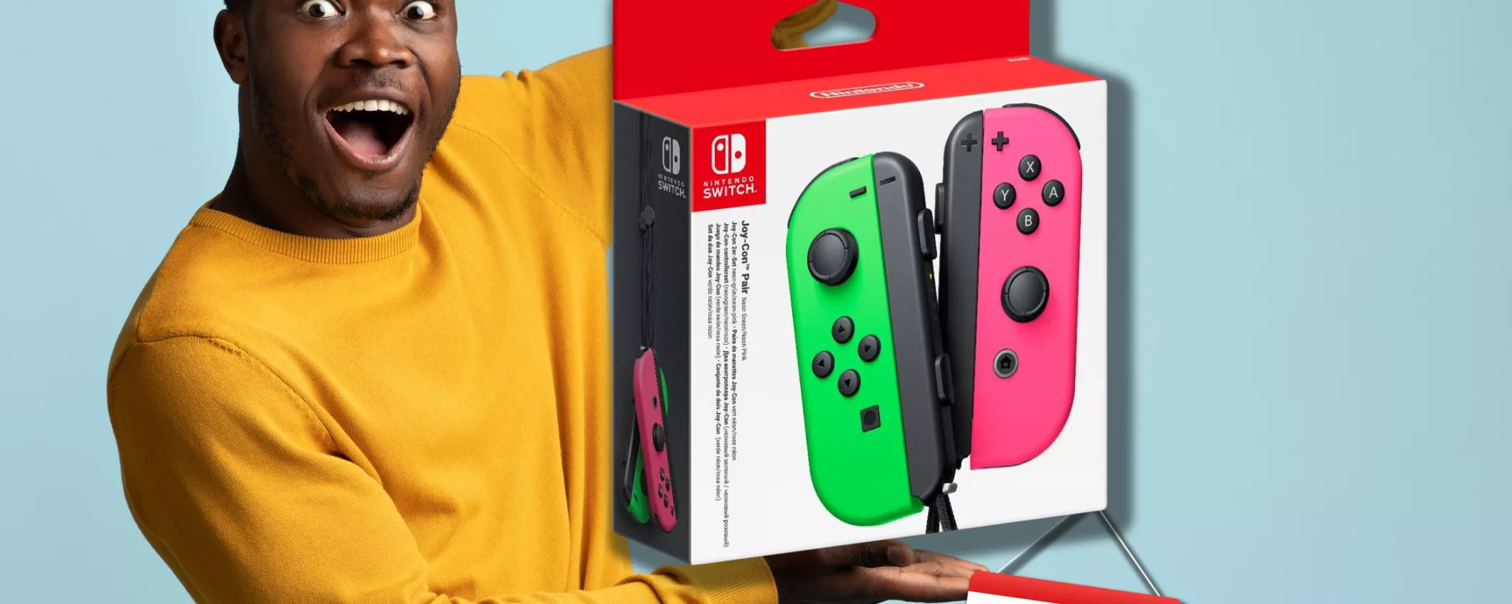 LIMITED EDITION: 2 Joy-Con per Nintendo Switch in sconto per poche ore!