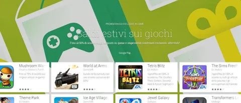 Saldi estivi su Google Play