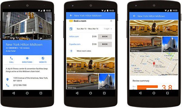 Lo strumento di Google per la comparazione dei prezzi degli hotel