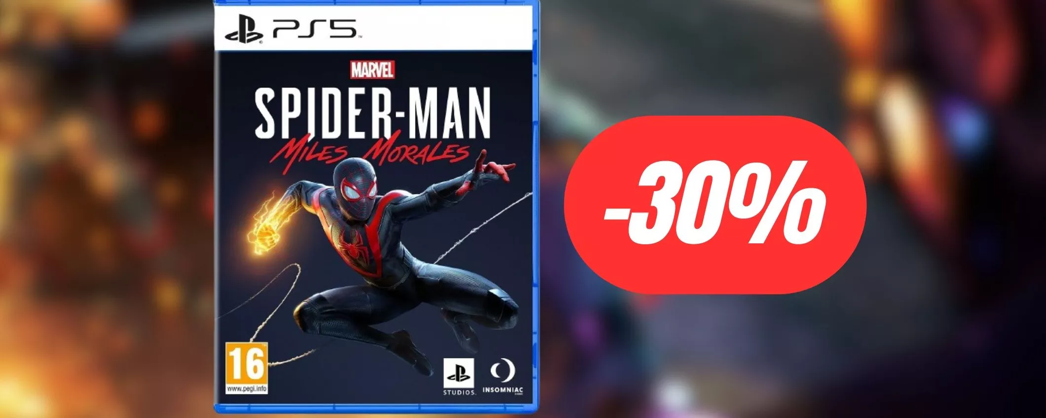 Spider-Man Miles Morales è una delle migliori esclusive PS5 e oggi risparmi il 30%