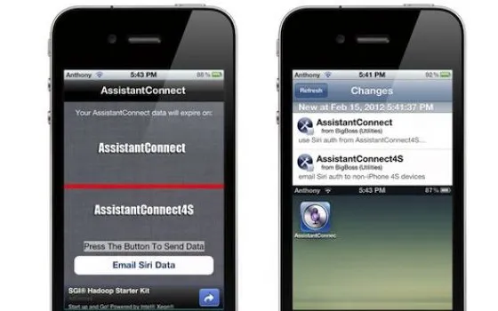 AssistConnect: Siri sui dispositivi Jailbroken senza proxy