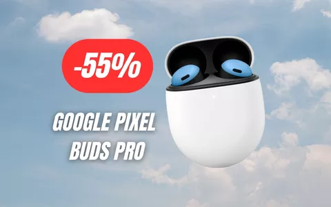 Google Pixel Buds Pro: cuffie bluetooth di qualità PREMIUM al 55% di sconto