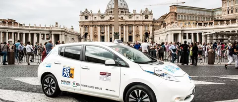 I primi taxi 100% elettrici da oggi a Roma
