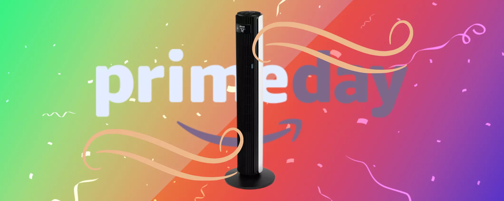 Combatti il CALDO IN CASA con il Ventilatore a Torre in SUPER SCONTO Prime Day