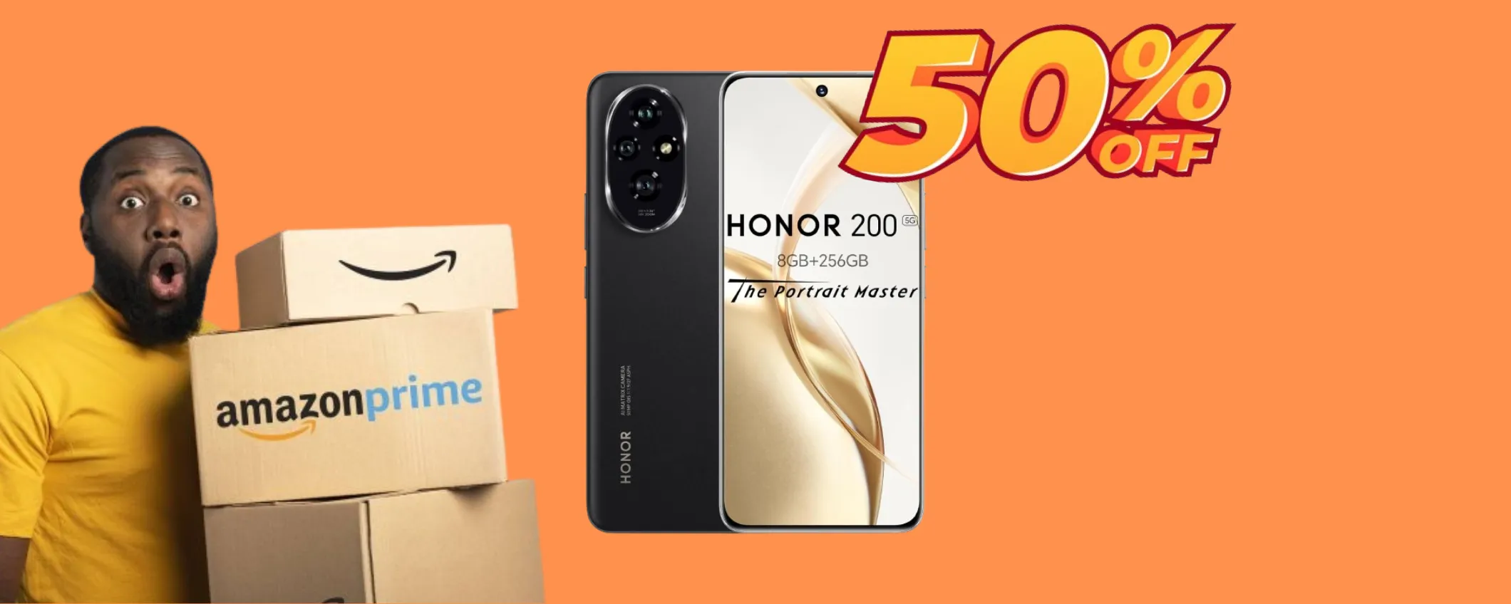 HONOR 200: lo smartphone di ultima generazione a metà prezzo su Amazon