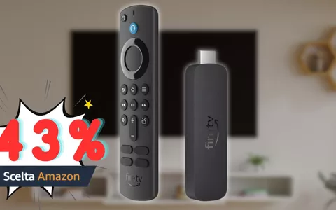 FUORI tutto Amazon: Fire TV Stick 4K al 43% IN MENO