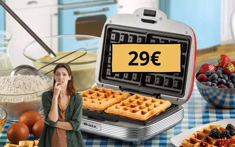 Piastra per Waffle Ariete ORA in OFFERTA a soli 29 euro! Dai sfogo alla tua  fantasia - Webnews