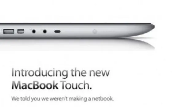 MacBook Touch: nuovi mock-up